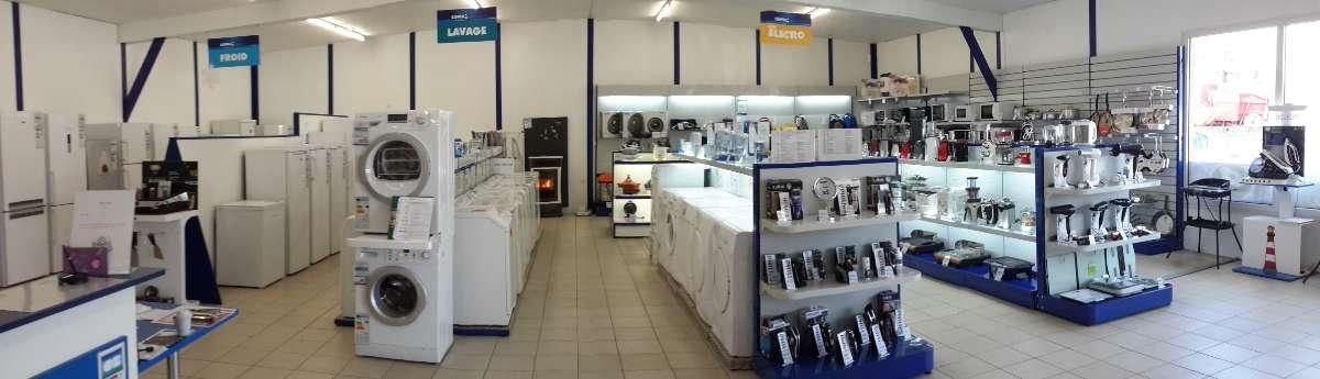 Espace électroménager du magasin Comptoir Ménager à Vire près de Saint-Sever-Calvados et Mortain